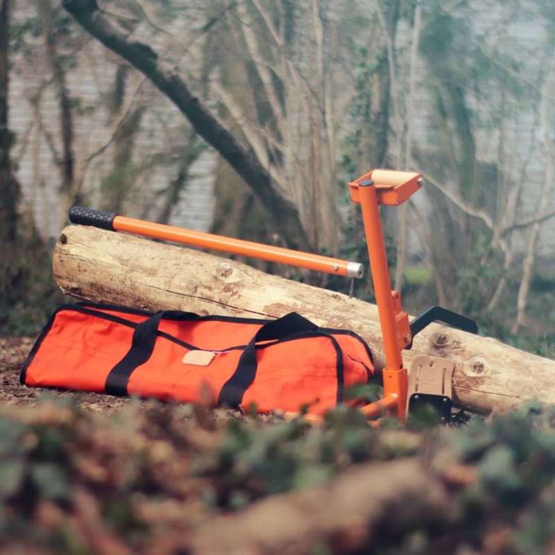 A Second Angle Of The LogOx Forester Package In A UK Forest