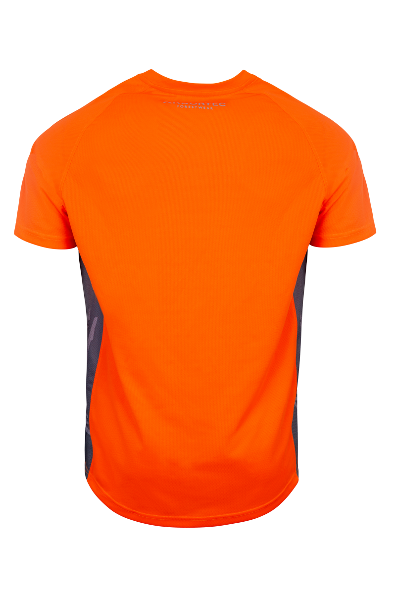 Arbortec Perfomance T-Shirt Short Sleeve Orange Back