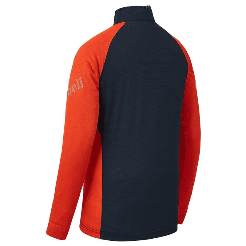 Montbell Cooler Long Sleeve Shirt - Orange, Back