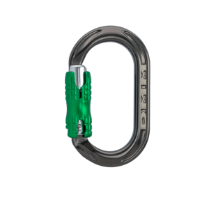 DMM XSRE Locksafe Mini Karabiner Titanium Green